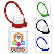 “SunFun L Connect” 1.0 oz Broad Spectrum SPF30 Sunscreen Lotion in Solid White Flip-Top Squeeze Bottle